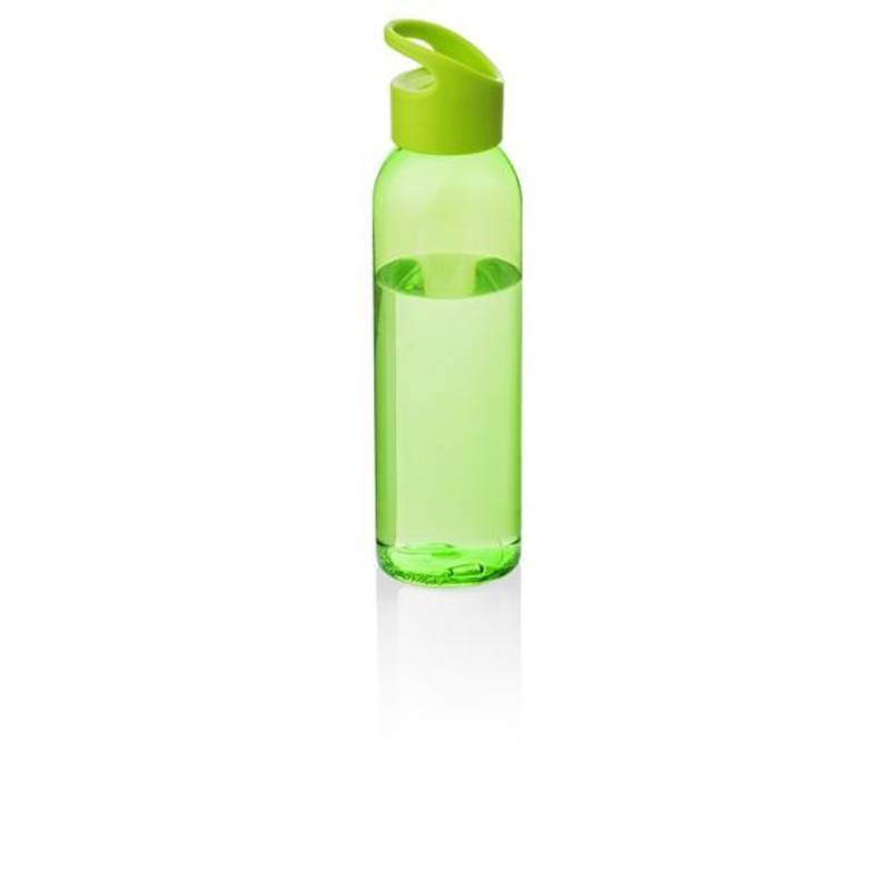 Plastová športová fľaša, zelená